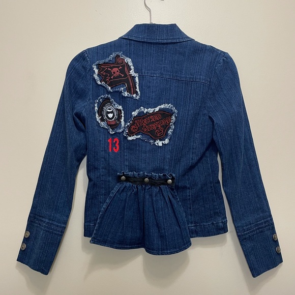 Emily The Strange Denim Blazer/Jacket - Picture 2 of 5